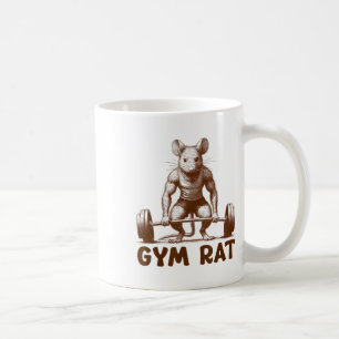 Mug Rat de gym Fitness Bodybuilding Drôle de Workout G