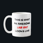 Mug rat de laboratoire, génial<br><div class="desc">rat de laboratoire</div>