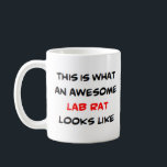 Mug rat de laboratoire, génial<br><div class="desc">rat de laboratoire</div>