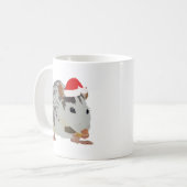 Mug Rat de Noël affamé (Devant gauche)
