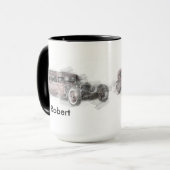 Mug Rat fait sur commande Rod (Devant gauche)