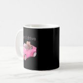 Mug Rat I Can't Drive Funny For Men Women (Devant gauche)