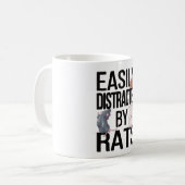 Mug Rat Lover Cadeaux Propriétaires de Rat Cadeaux Rat (Devant gauche)