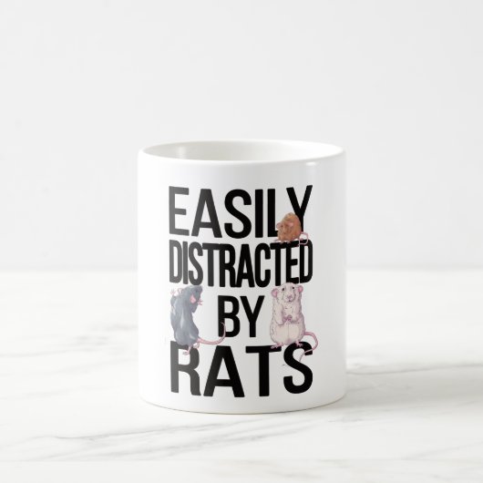 Mug Rat Lover Cadeaux Propriétaires de Rat Cadeaux Rat (Centre)