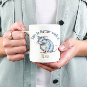 Mug Rat Lover Propriétaire d'animal de compagnie Amate