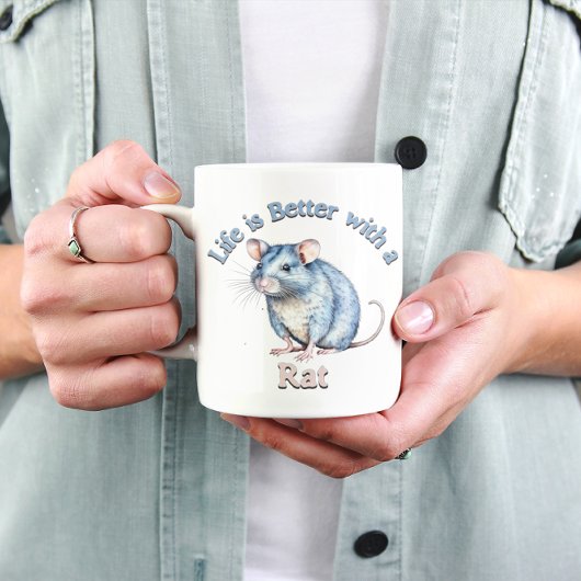 Mug Rat Lover Propriétaire d'animal de compagnie Amate