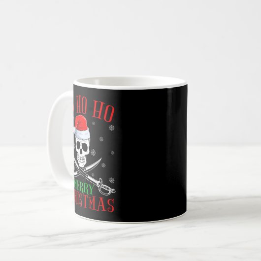Mug Rate Lover Matching Santa Yo Ho Ho Rate Merry Chri (Devant gauche)