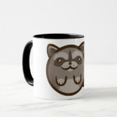 Mug Raton laveur de Chibi (Devant gauche)