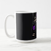 Mug Raton laveur de graffitis de mauvaises décisions (Gauche)