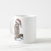 Mug Raton laveur de Noël (Devant gauche)
