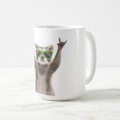 Mug Raton laveur drôle (Devant droit)