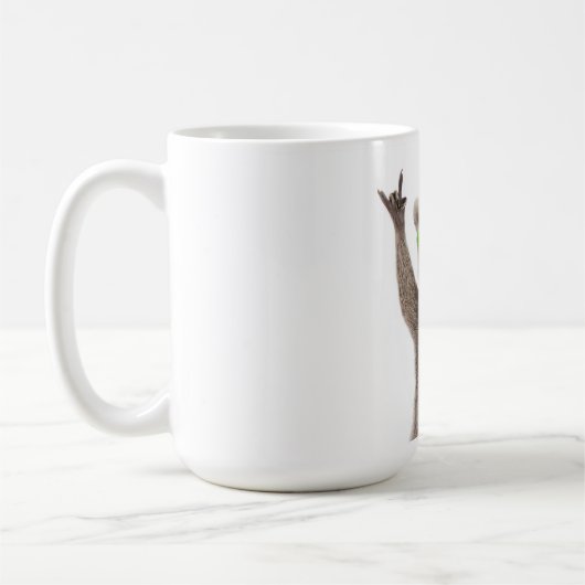 Mug Raton laveur drôle (Gauche)