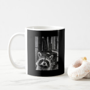 Mug Raton laveur drôle selfie Raton laveur drôle Raton