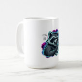 Mug Raton laveur graffiti manches longues (Devant gauche)