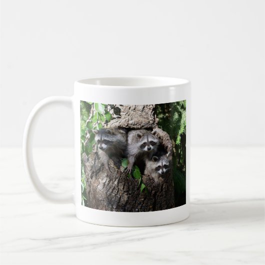 Mug Raton laveur - les trois amis (Gauche)
