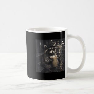 Mug Raton laveur lunettes de soleil buvant du café gla