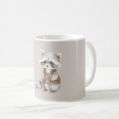 Mug Raton laveur mignon (Devant droit)