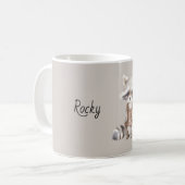 Mug Raton laveur mignon (Devant gauche)