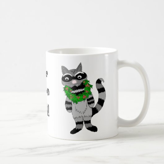 Mug Raton laveur - On m'a eu ! (Droite)