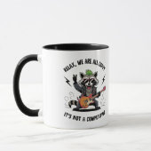 Mug Raton racoon drôle (Gauche)