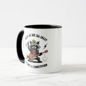 Mug Raton racoon drôle (Devant gauche)