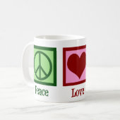 Mug Ratons Peace Love (Devant gauche)