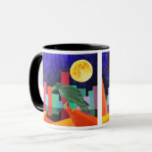 Mug Raven convoite la lune (Devant gauche)