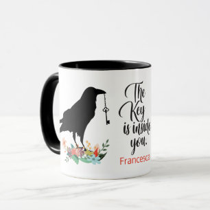 Mug Raven Inspirational - Spirit Animal Totem
