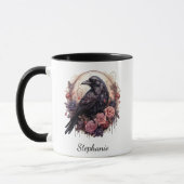Mug Raven & Rose Dark Academia Drinkware (Gauche)