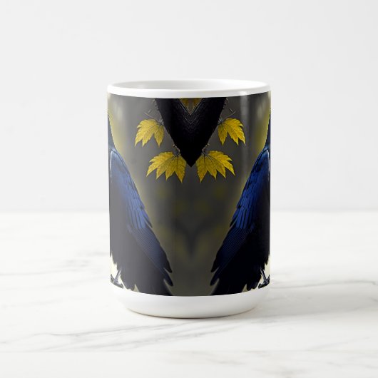 Mug Raven rustique - Natures Guardian (Centre)