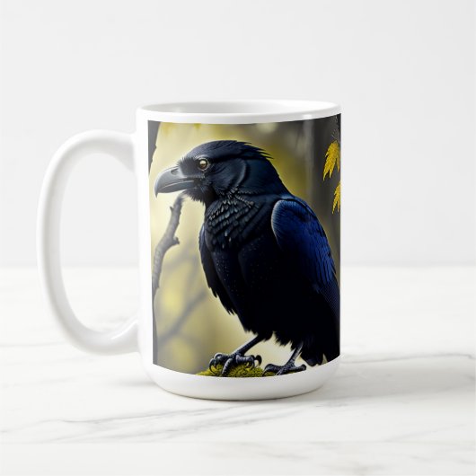 Mug Raven rustique - Natures Guardian (Gauche)