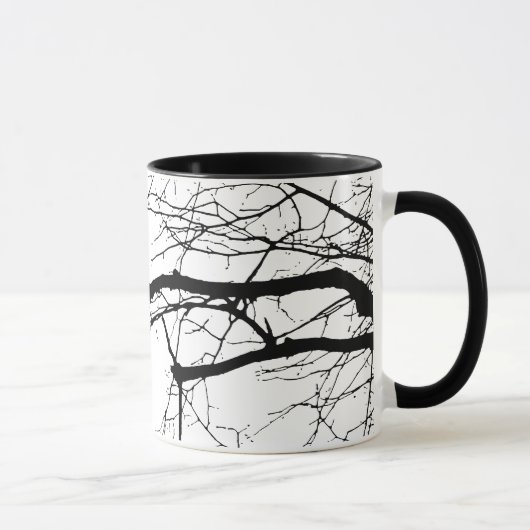 Mug Raven sur l'arbre (Droite)