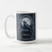Mug Raven Under Moon Gothic Midnight (Gauche)