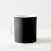 Mug Raven Viking Halloween Design Norse Sorcerer Moon (Devant gauche)