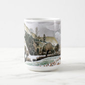 Mug Ravilier - Neige du Nouvel An, art (Centre)