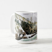Mug Ravilier - Neige du Nouvel An, art (Devant gauche)