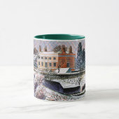 Mug Ravilier - Vicarage en hiver, art (Centre)