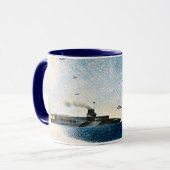 Mug Ravilieux - HMS glorieux dans l'Arctique (Devant gauche)
