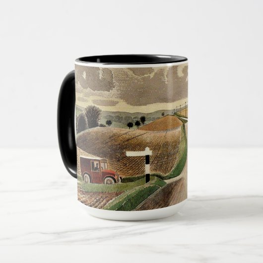 Mug Ravilieux—Paysage du Wiltshire, (Devant gauche)