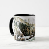 Mug Ravilif - Neige du Nouvel An, (Devant gauche)