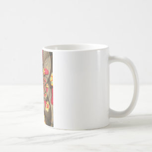 Mug Ravissement rouge coloré : Caléidoscope de fraises