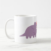 Mug Rawr, j'ai besoin d'eau, dinosaure drôle de (Gauche)