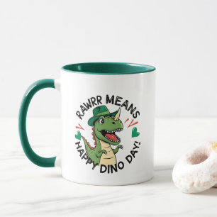 Mug Rawrr Signifie Joyeux Jour Dino