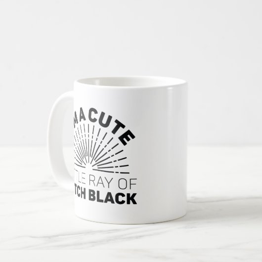 Mug Ray Of Pitch Black (Devant gauche)