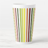 Mug rayé coloré (Devant)
