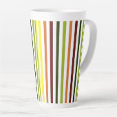 Mug rayé de couleur (Angle droit)