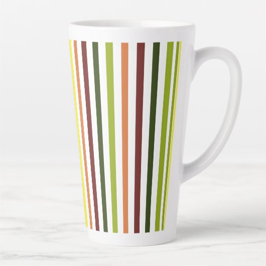 Mug rayé de couleur (Droite)
