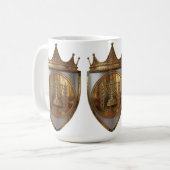 Mug Rayel Hebrew Golden Crest Follower  (Devant gauche)