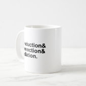 Mug Rayonnement de convection de conduction | Transfer (Devant gauche)