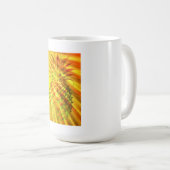 Mug Rayons Dorés Traversant Un Gros Ananas (Devant droit)